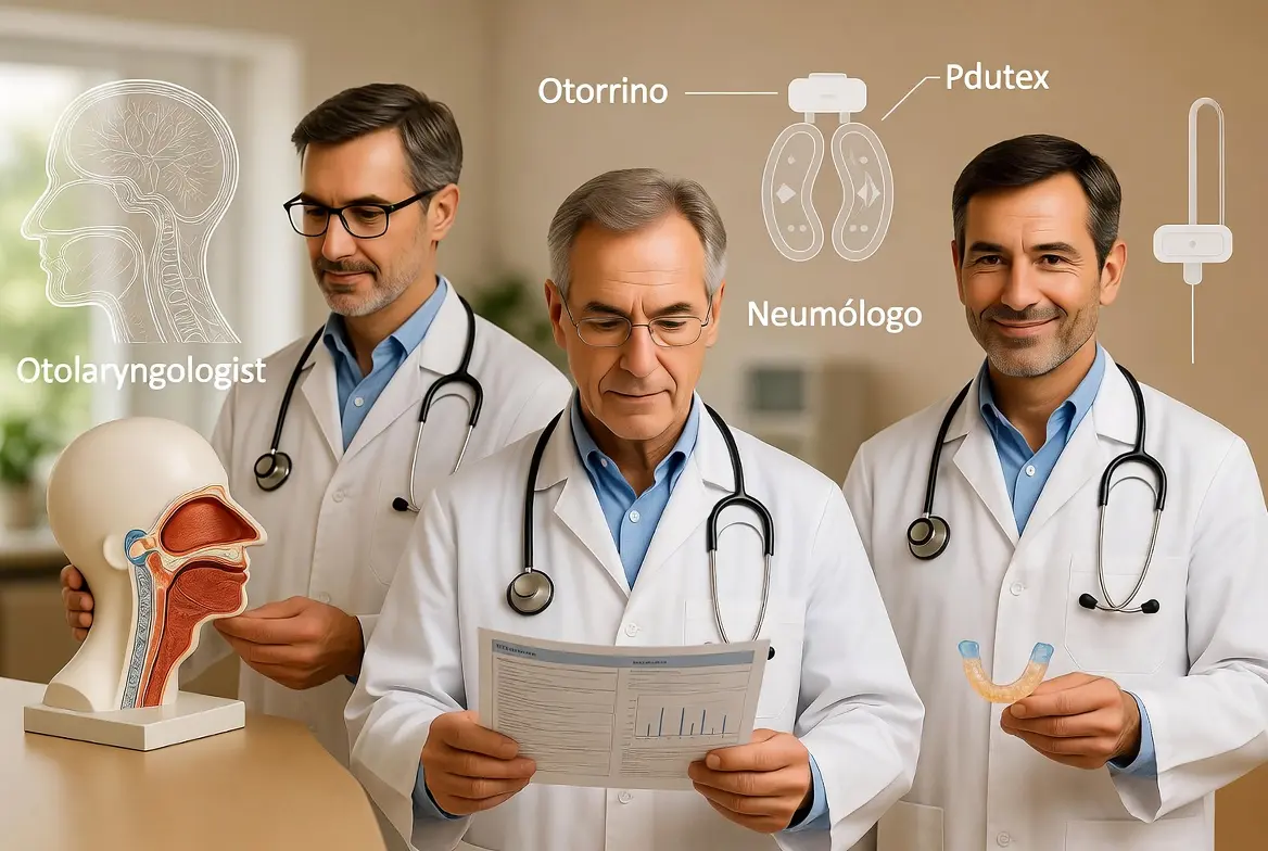 Guía visual sobre médicos del sueño y cuándo consultar